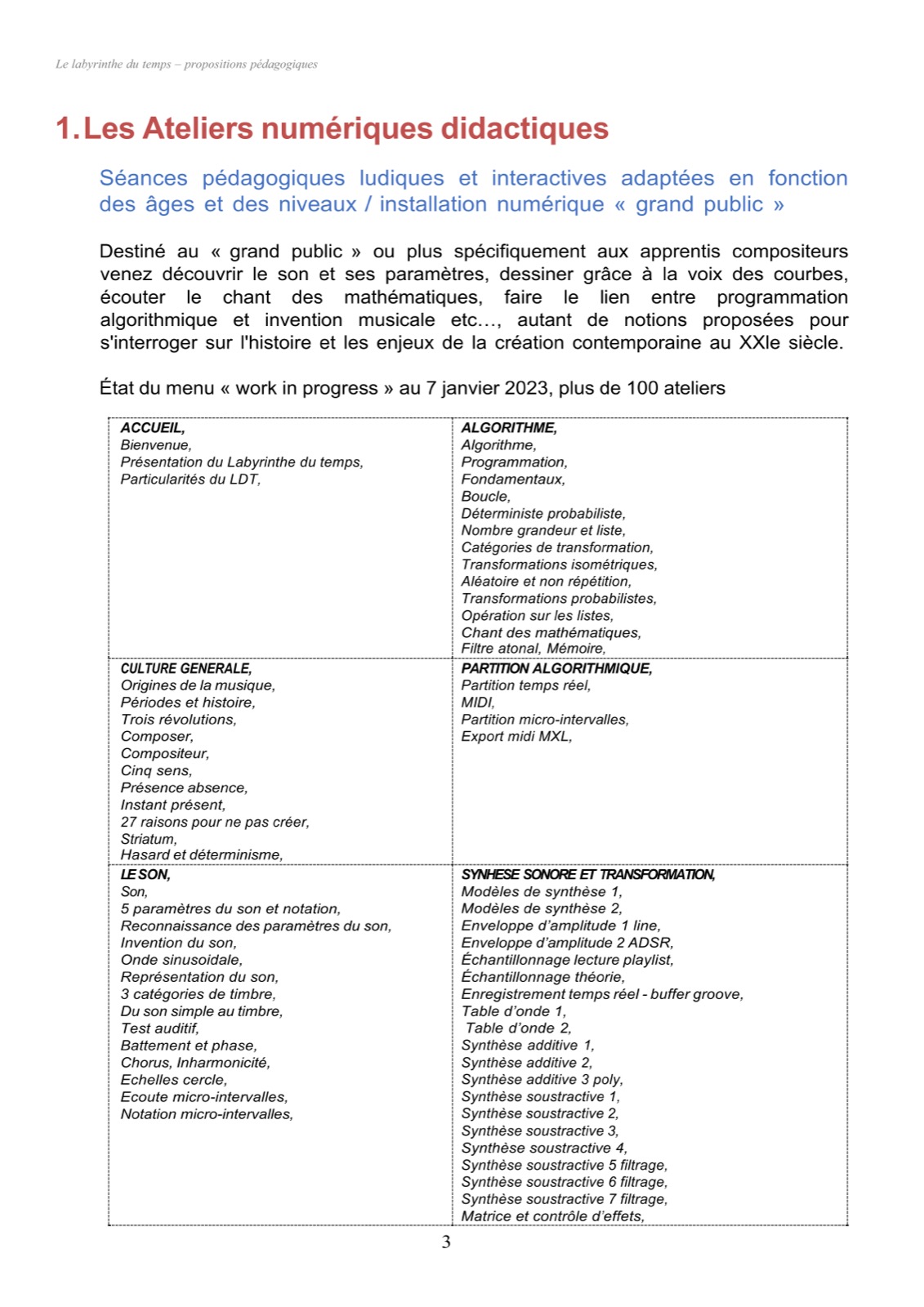 Atelier pédagogique — image 2